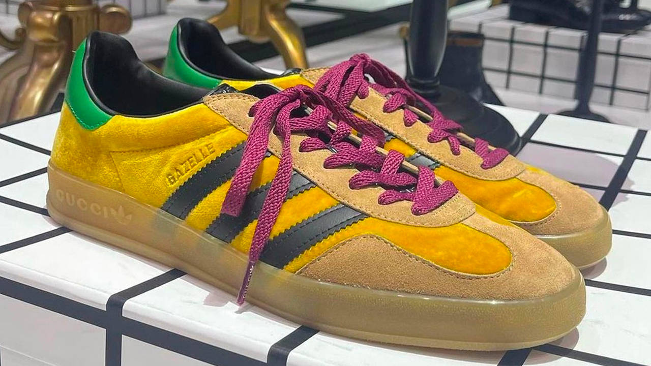 Gucci x adidas Gazelle Collection
