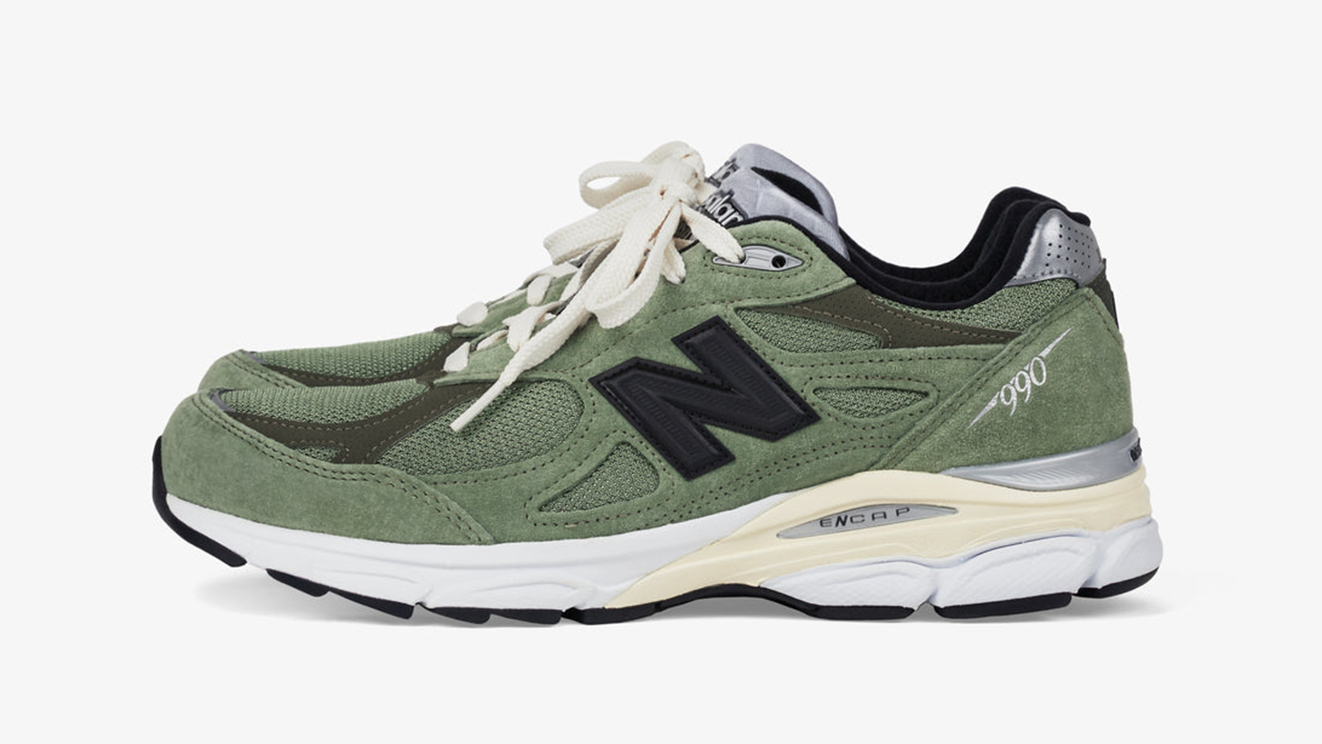 JJJJound × New Balance 990v3 New Balance x JJJJound 990v3 Olive is a shoe of the year
