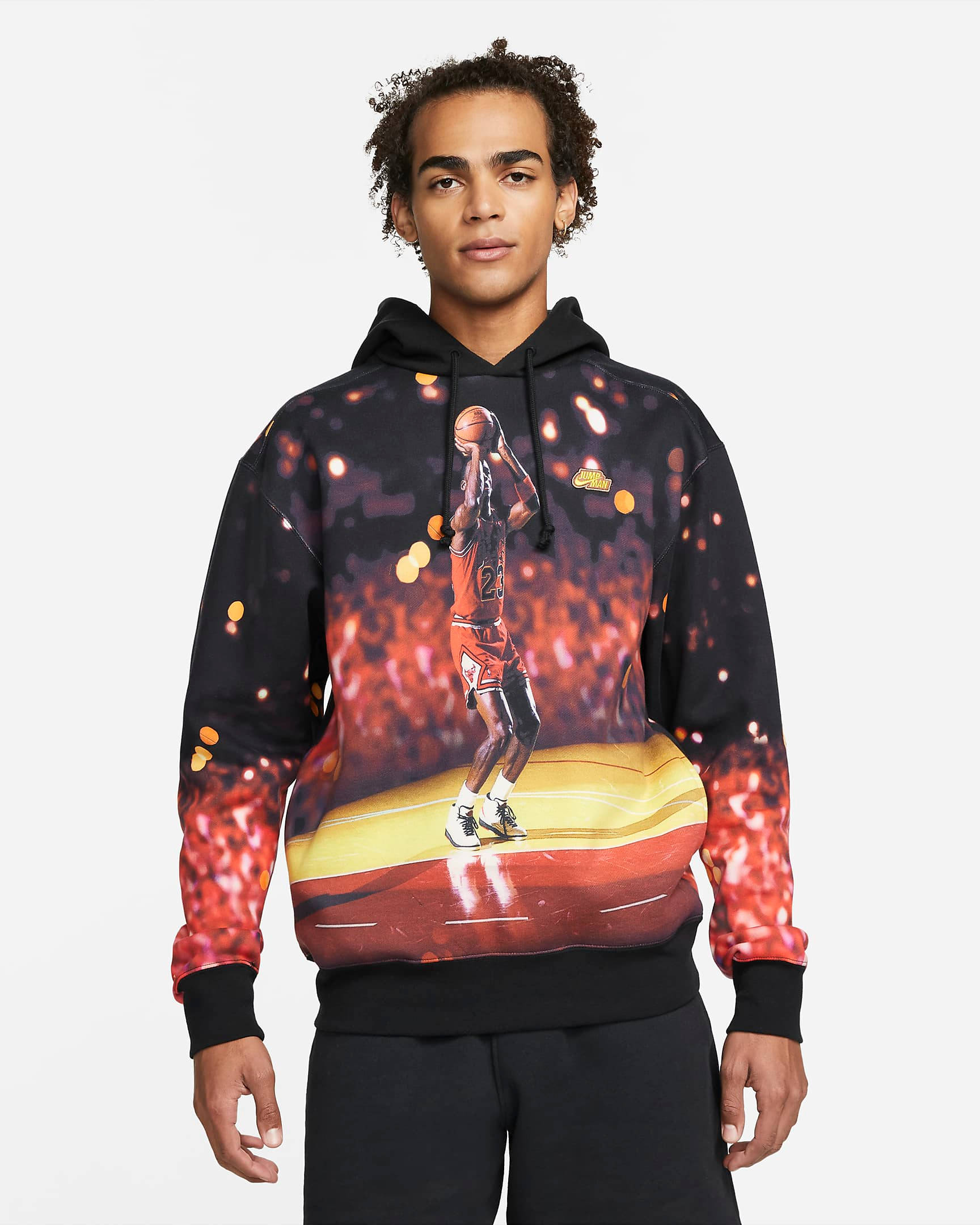 Jordan Jumpman All Over Print Pullover Hoodie Where To Buy DC9610 010 The Sole Supplier