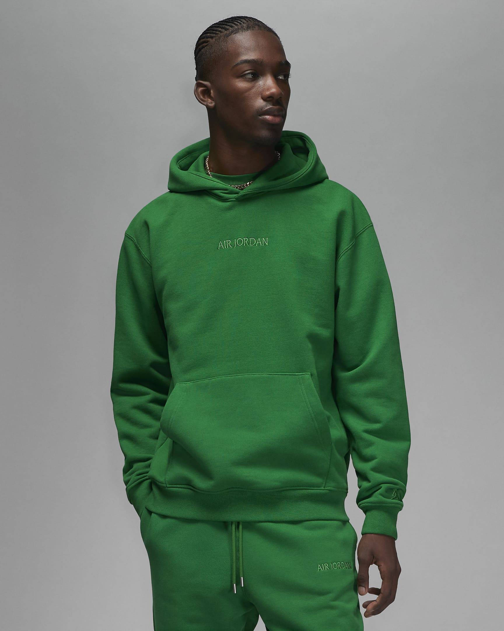 jordan 1 pine green hoodie