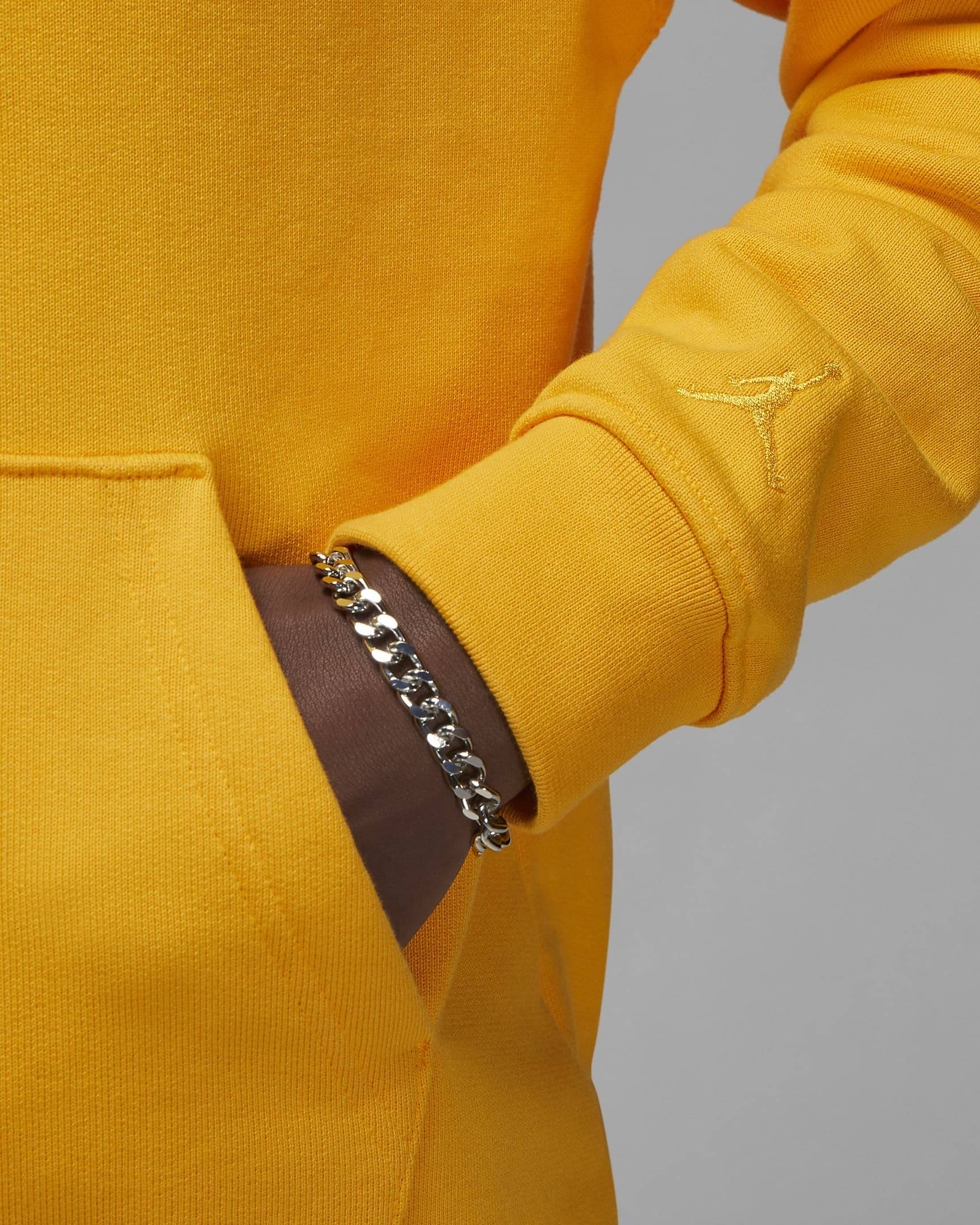 university gold jordan hoodie