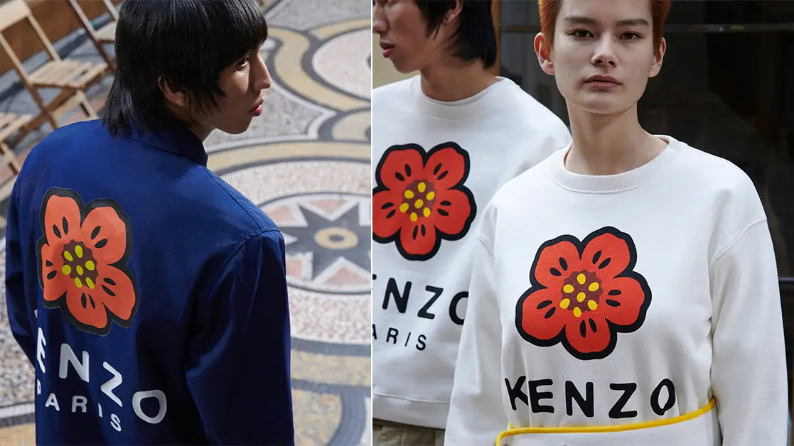 The latest limited edition release from @KENZO PARIS, designed by Nigo. 🌺  The iconic Japanese boke flower which blooms in February is…