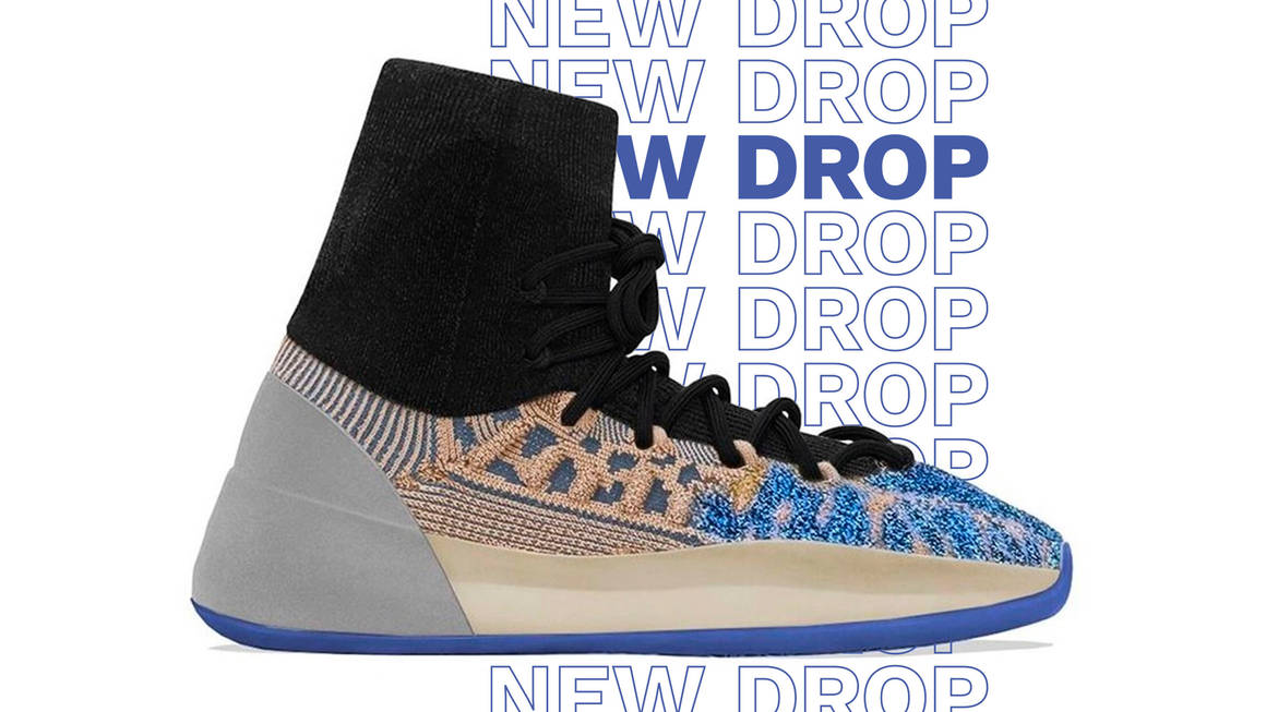 The Yeezy Basketball Knit "Slate Azure" Gets Unveiled The Sole Supplier