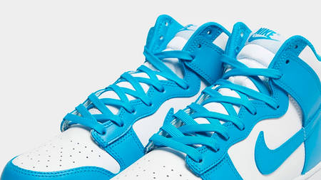 The Nike Dunk High "Laser Blue" Is Colourblocked to Perfection