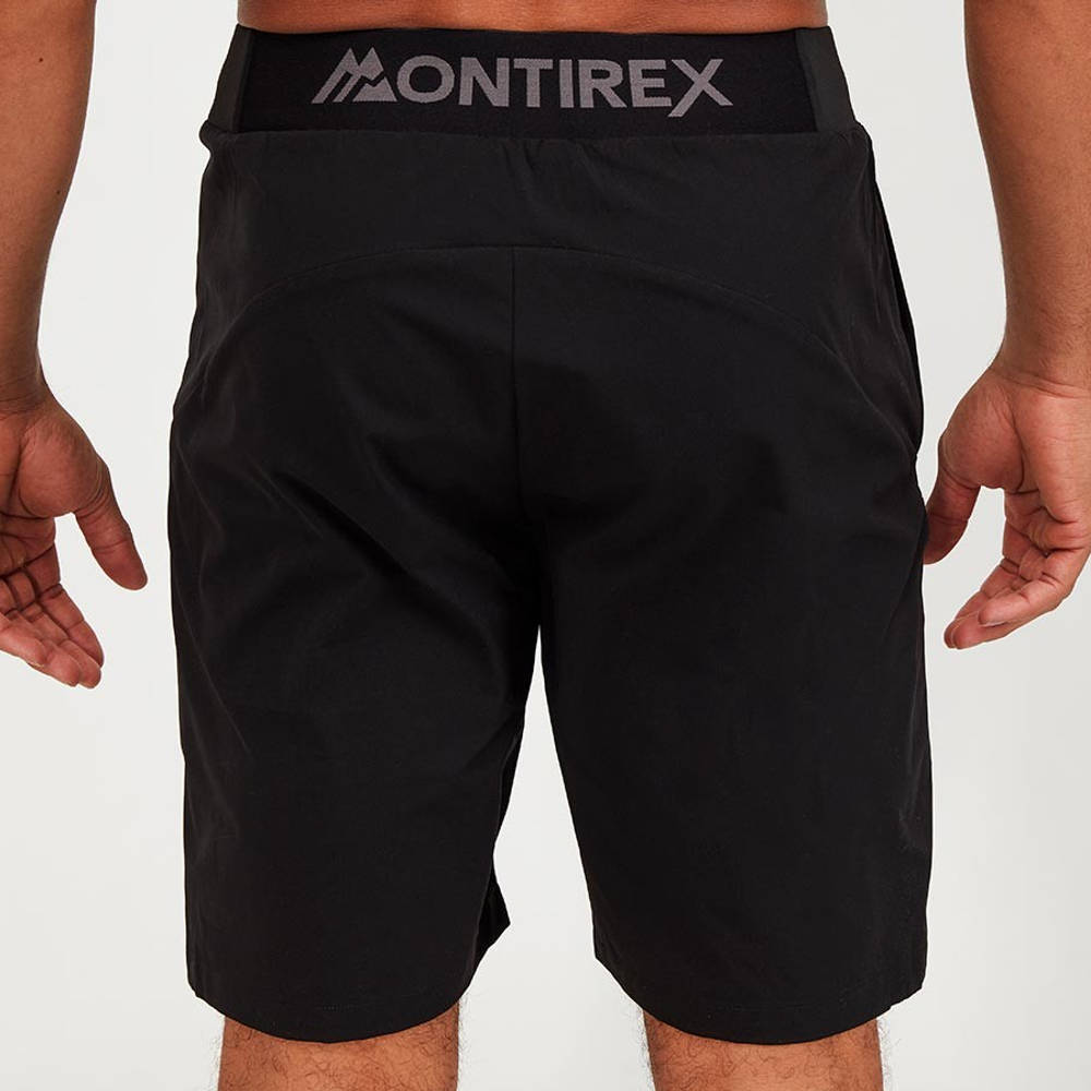 Montirex Flex Cargo Short - Black | The 