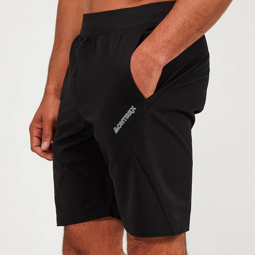 Montirex Flex Cargo Short - Black | The Sole Supplier