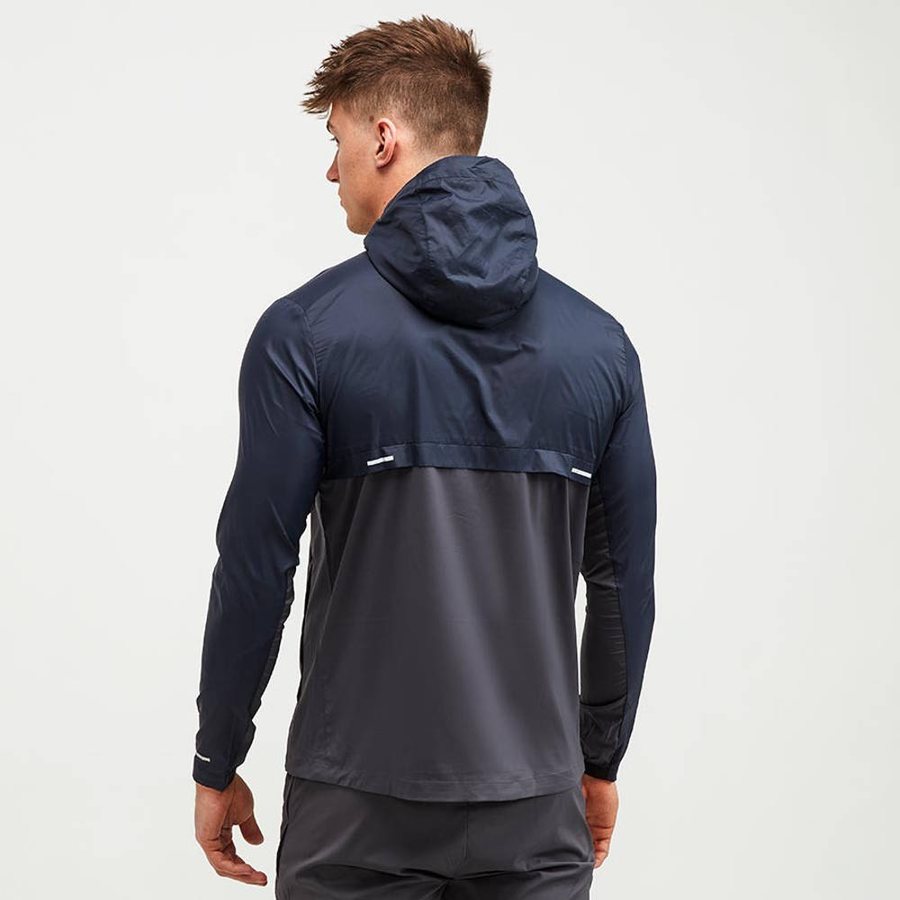 Montirex Flex Windrunner Jacket - Navy | The Sole Supplier