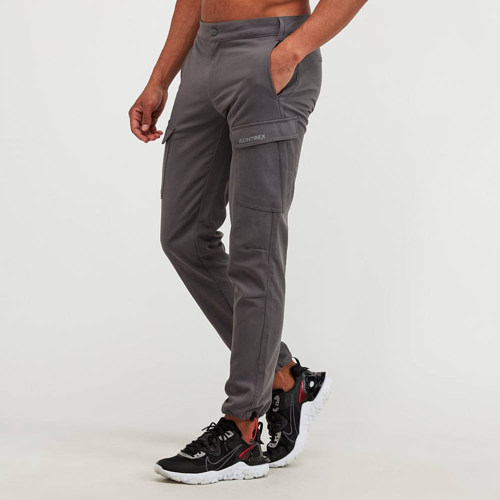 Montirex Pinnacle Woven Cargo Pant - Grey | The Sole Supplier