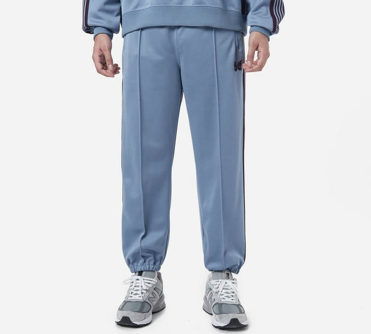 needles track pants blue