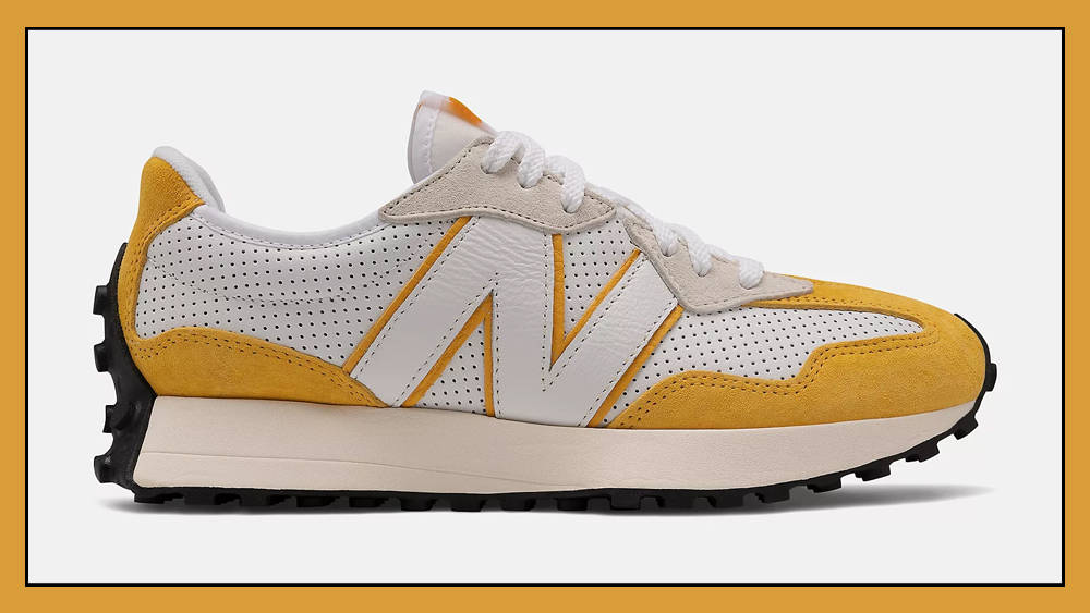 New Balance 327 White Aspen
