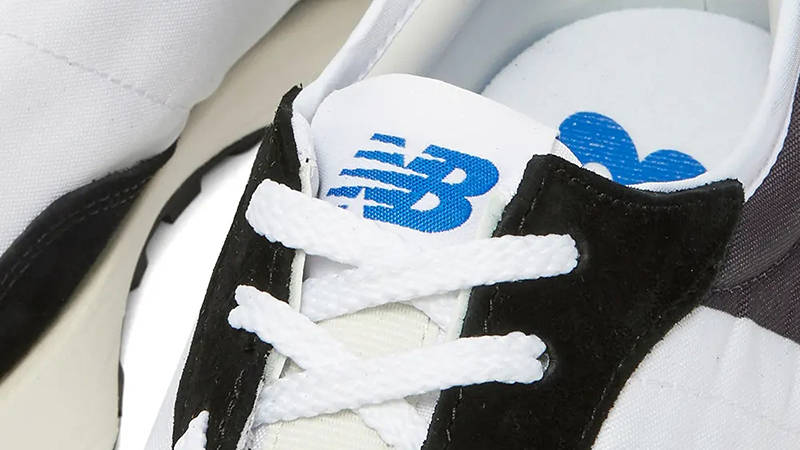 New Balance 327 White Black Phantom MS327LB1 Detail