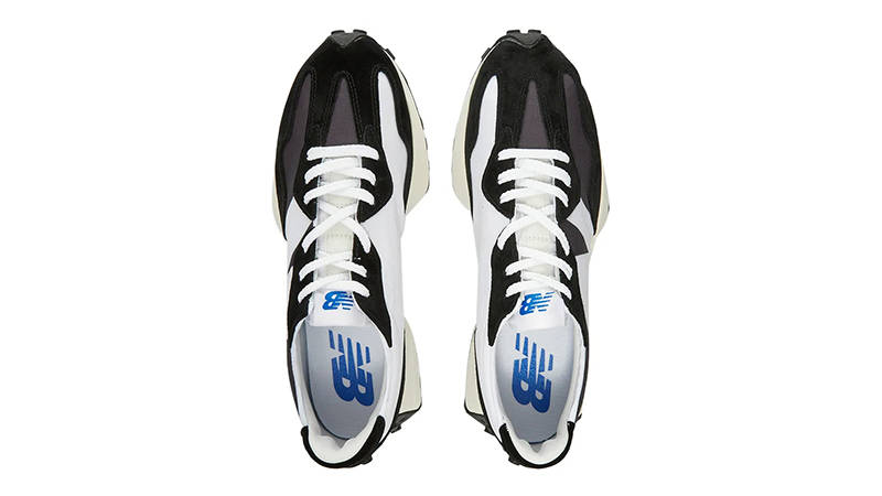 New Balance 327 White Black Phantom MS327LB1 TOp