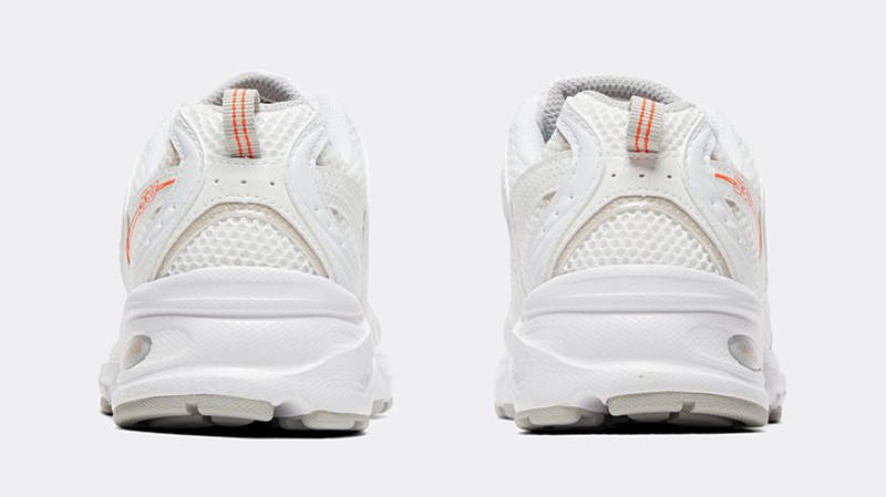 New Balance 530 White Orange Back