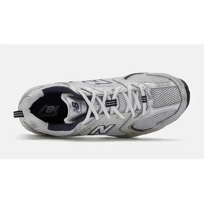 zapatillas de running New Balance hombre trail supinador pie normal Silver Navy MR530KA Top