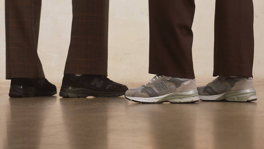 Image via New Balance New Balance 920 Grey and Black Colourways