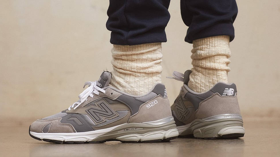 The New Balance 920 Made in UK Surfaces in Two Neutral
