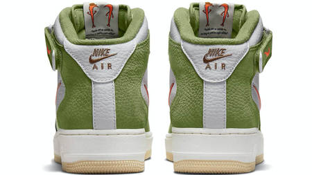 Flight Jacket Vibes Feature on the Nike Air Force 1 Mid "Olive/Orange" Flight Jacket Vibes Feature on the Nike Air Force 1 Mid "Olive/Orange"