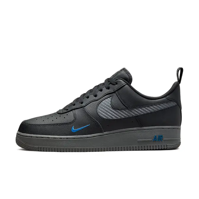 Nike Air Force 1 Carbon Black Blue | Where To Buy | DR0155-002 | The ...