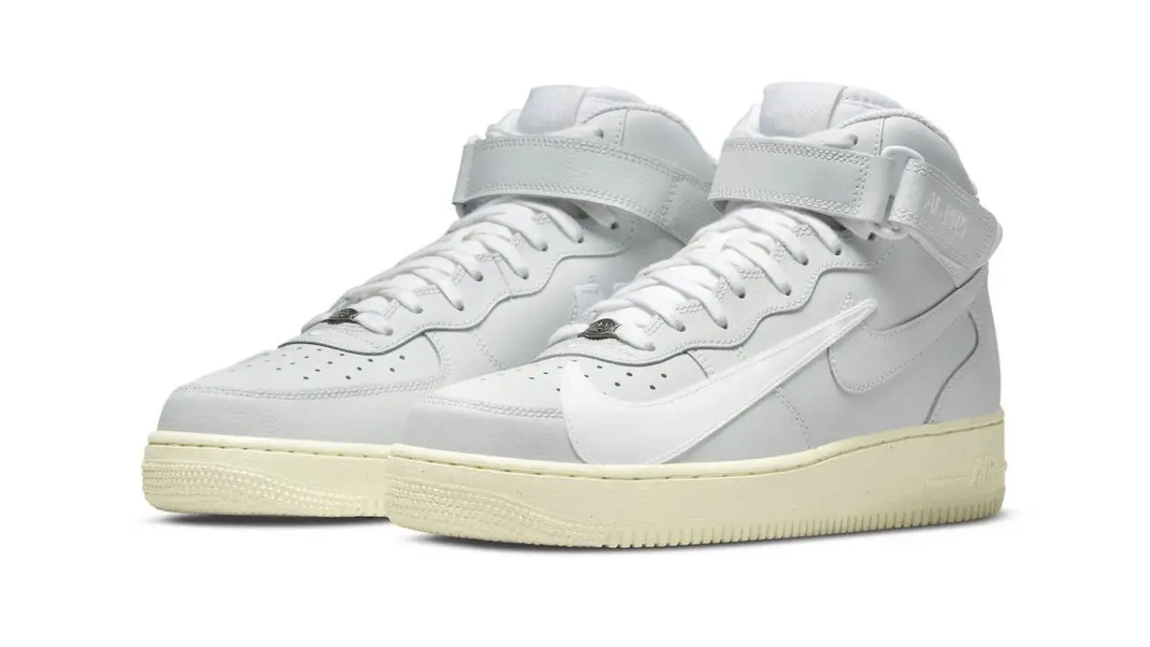 Bold Branding Features on the Nike Air Force 1 Mid 