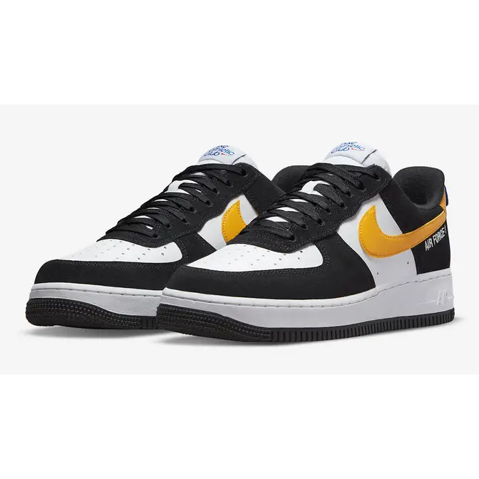 white and yellow air force 1 mens