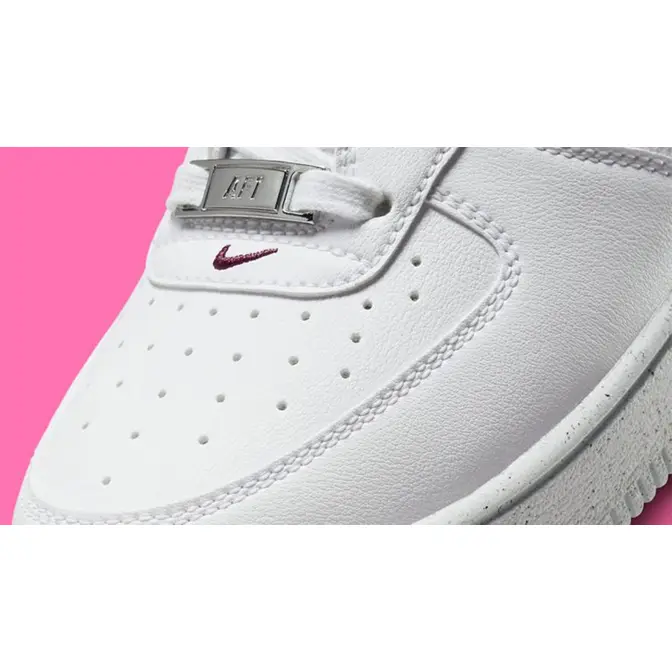 Light pink air hotsell force 1 with heart