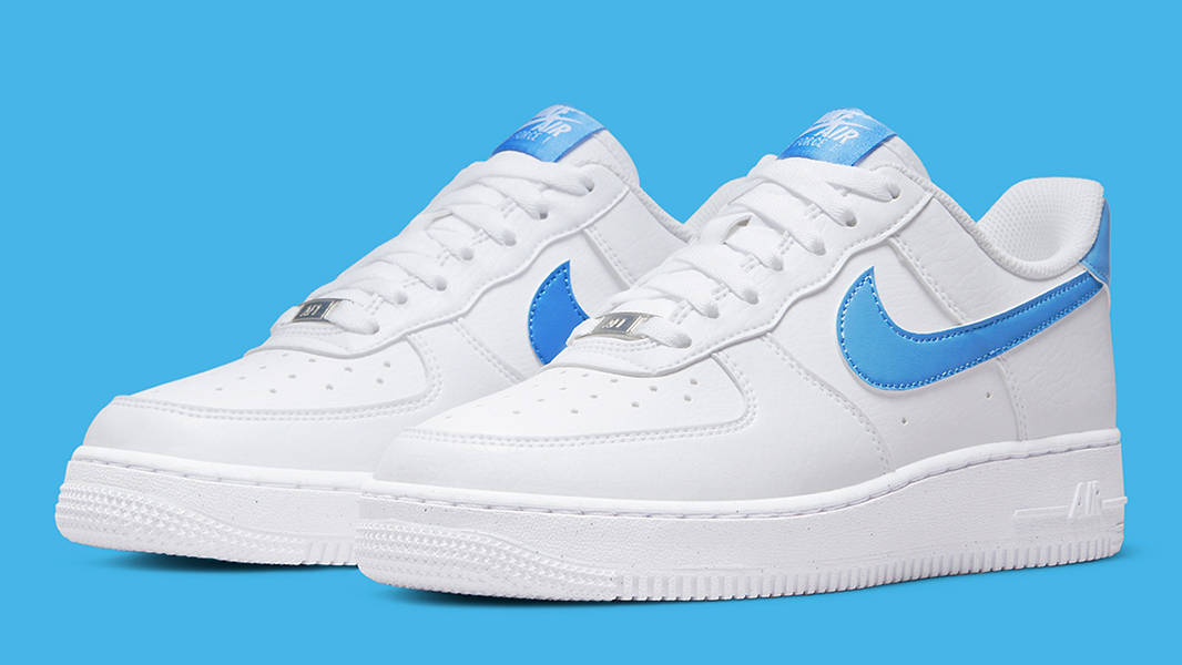 Nike Air Force 1 Low Next Nature White Blue Side