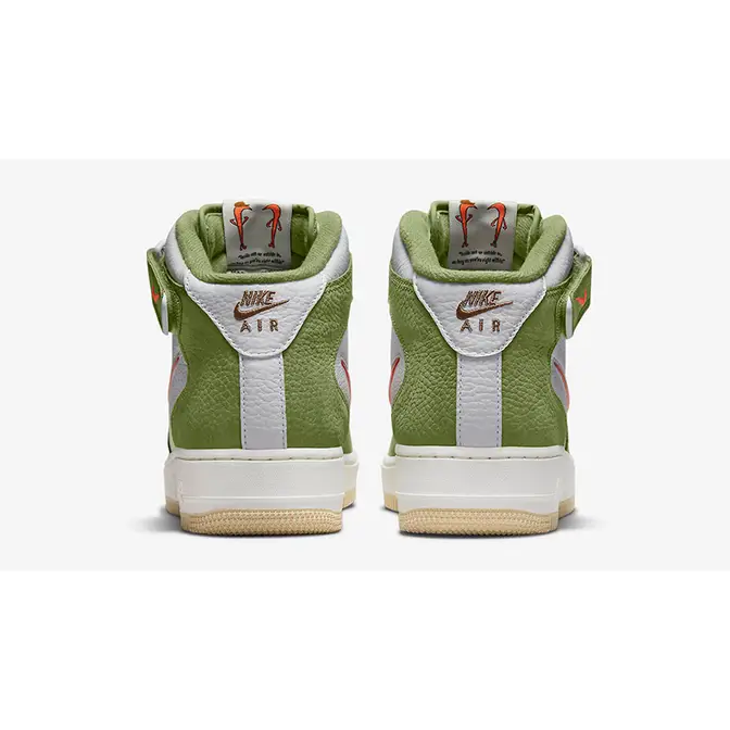 Nike Air Force 1 Mid Olive Orange | Where To Buy | DQ3505-100