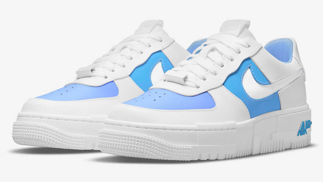 Nike Air Force 1 Pixel White Powder Blue