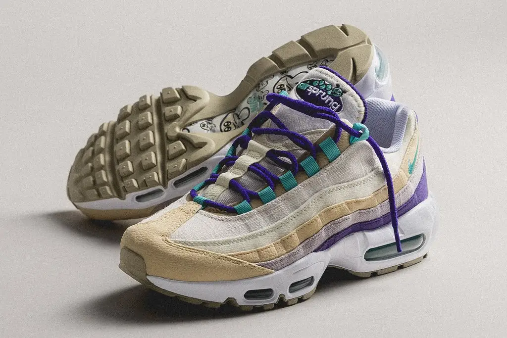 Nike Air Max 95 LV8 White/Court Purple Release