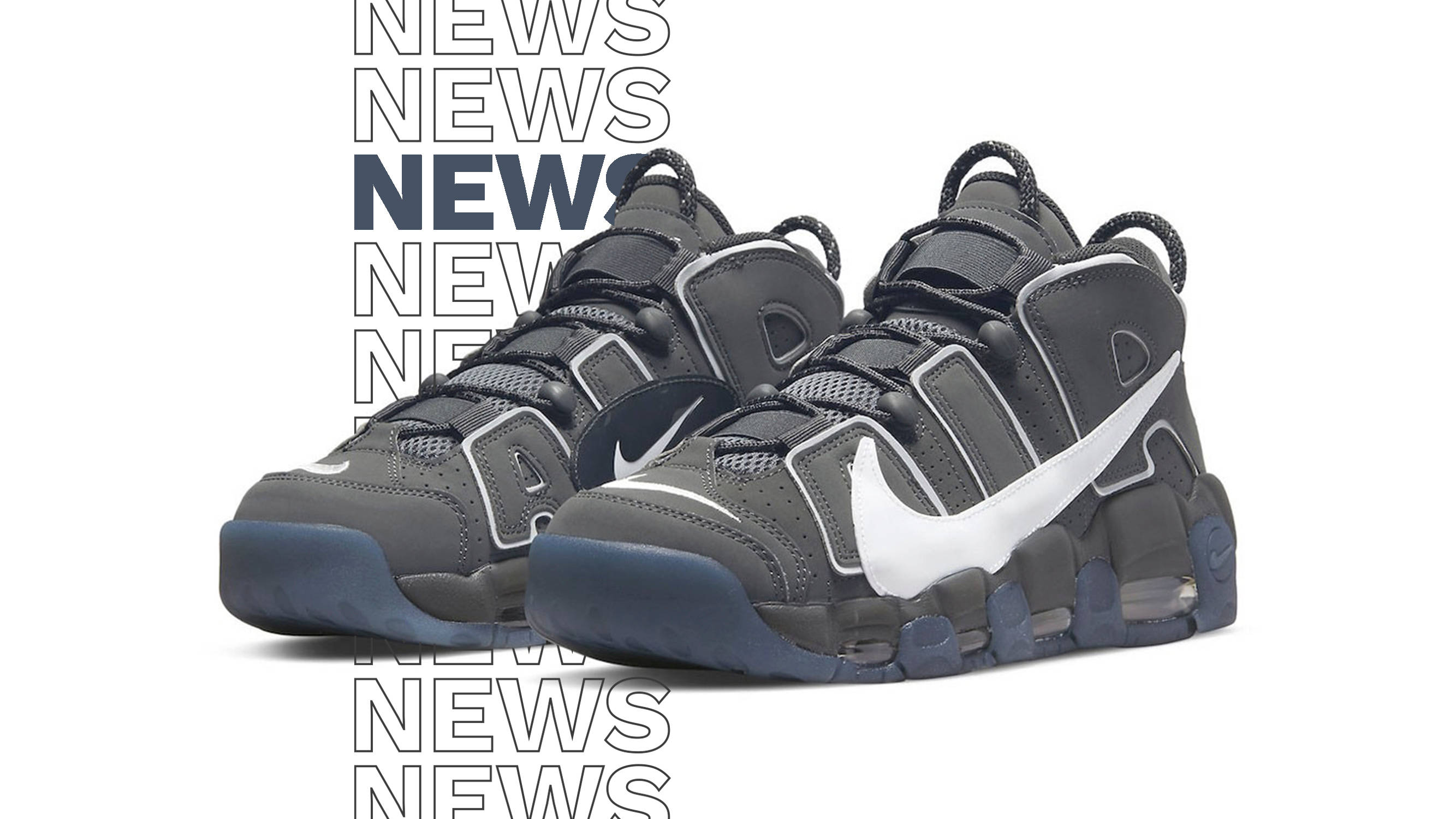 The Nike Air More Uptempo Paste" Features Multiple Swoosh Logos | The Sole Supplier