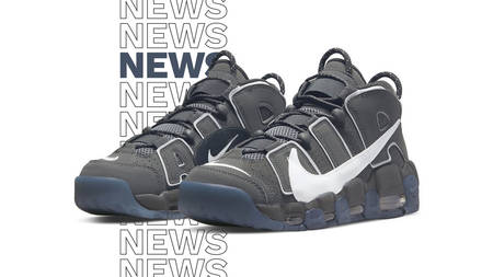 The Nike Air More Uptempo "Copy Paste" Features Multiple Swoosh Logos The Nike Air More Uptempo "Copy Paste" Features Multiple Swoosh Logos