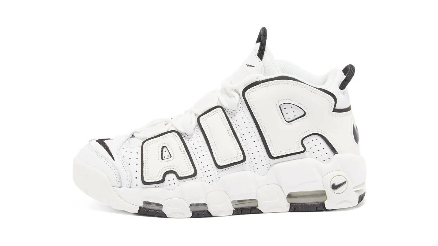 Nike Air More Uptempo White Black