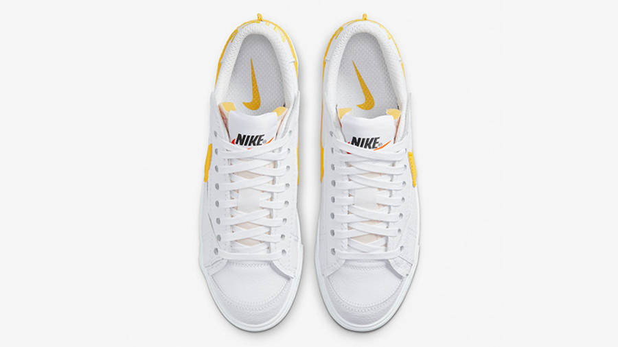 Nike Blazer Low Jumbo White Yellow DV3506-100 middle