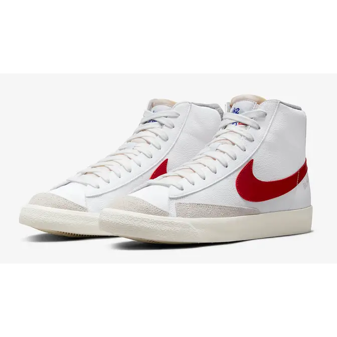 Nike Blazer Mid 77 Athletic Club White Red | Where To Buy | DH7694-100 ...