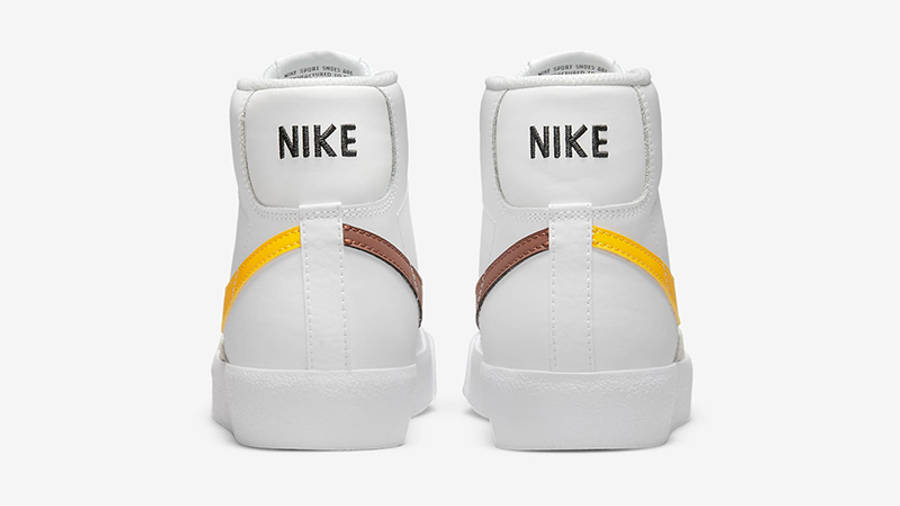 Nike Blazer Mid GS White Pecan Vivid Sulphur | Where To Buy | DA4086 ...