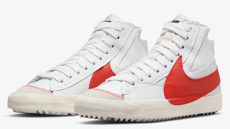 Nike Blazer Mid Jumbo Red White DH7690-100 front