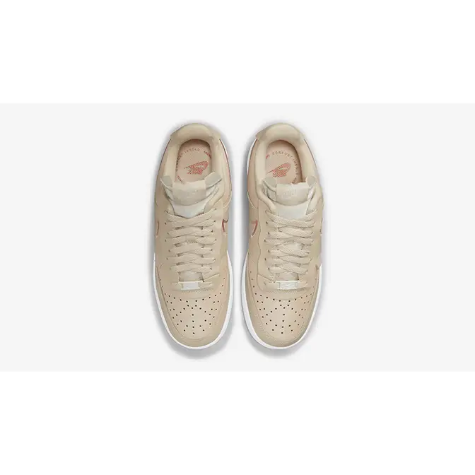 nike court vision pearl white