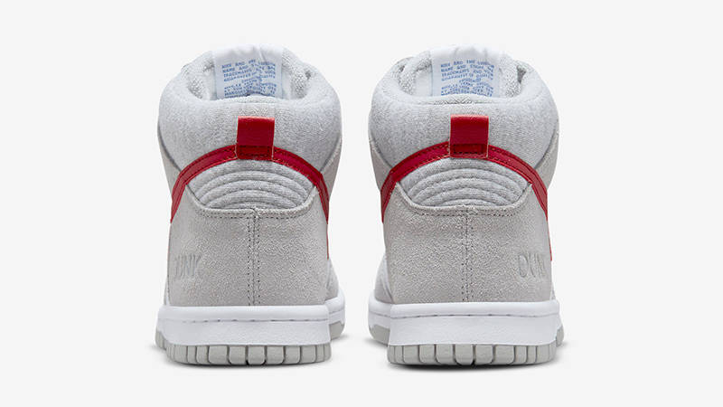 Nike Dunk High Athletic Club Grey Red
