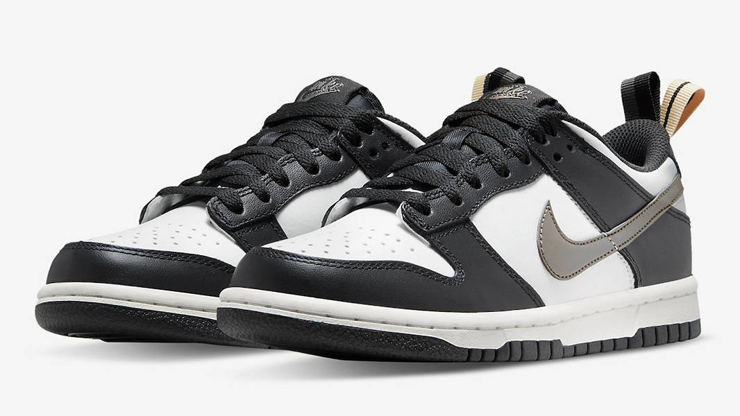 Nike Dunk Low GS Pull Tabs Black White