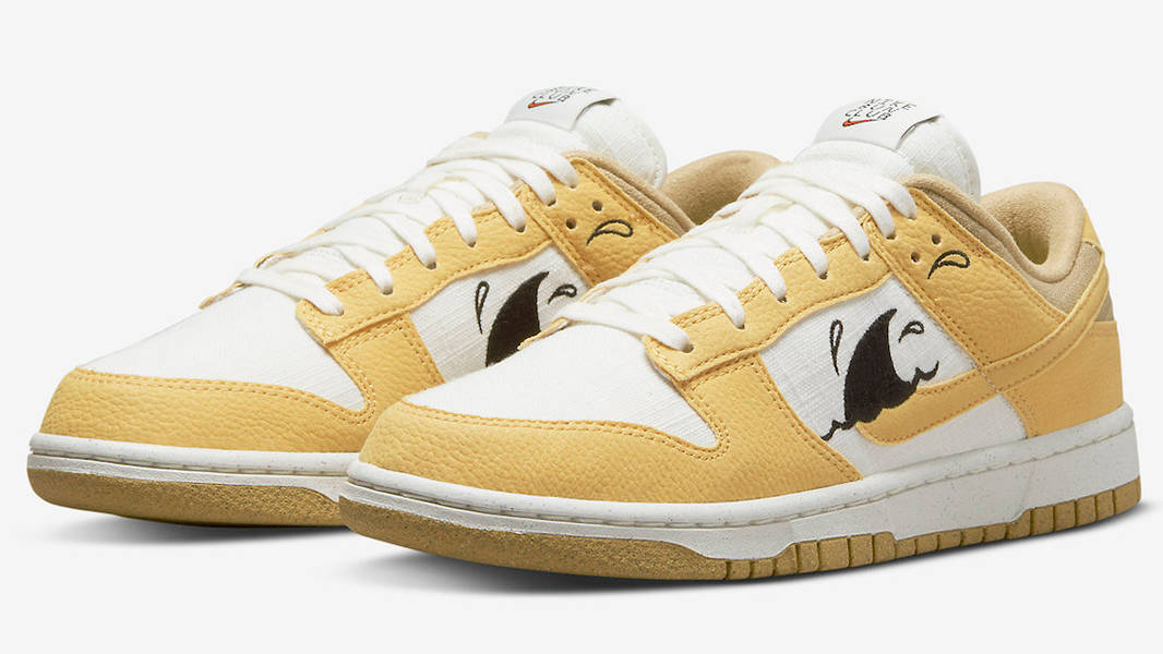 Nike Dunk Low Sun Club White Yellow DV1681-100 Side