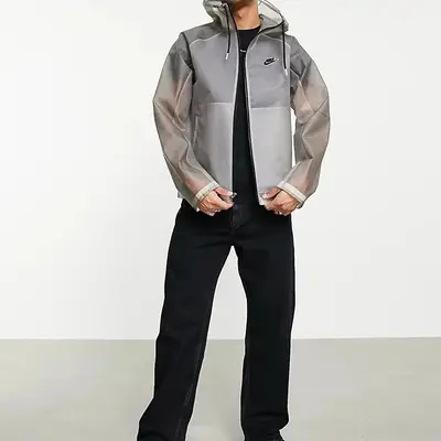 Nike translucent rain on sale jacket