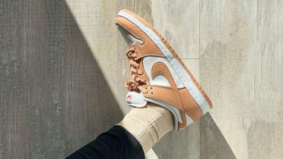 nike sb dunk low pro iso light cognac