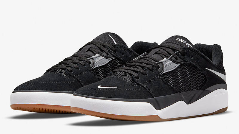 Nike SB Ishod Wair Black Dark Grey DC7232-001 front
