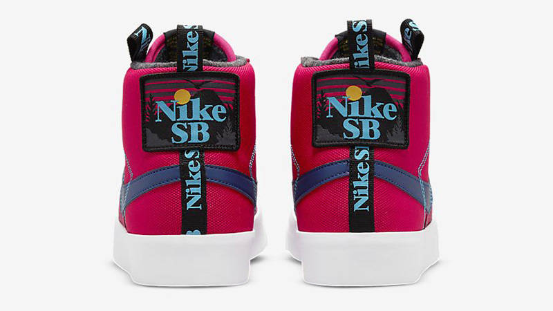 Nike SB Zoom Blazer Mid Premium Rush Pink DC8903-600 back