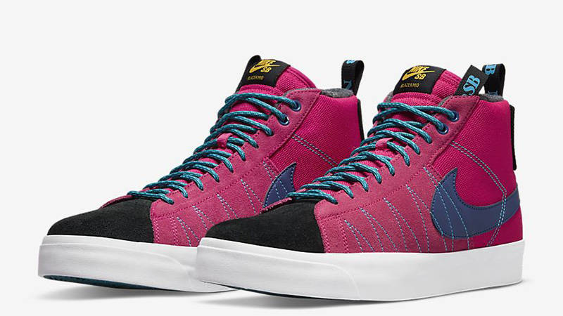 Nike SB Zoom Blazer Mid Premium Rush Pink DC8903-600 front