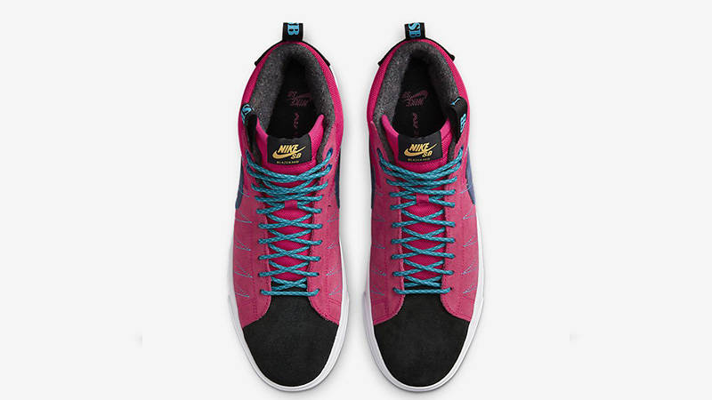 Nike SB Zoom Blazer Mid Premium Rush Pink DC8903-600 middle