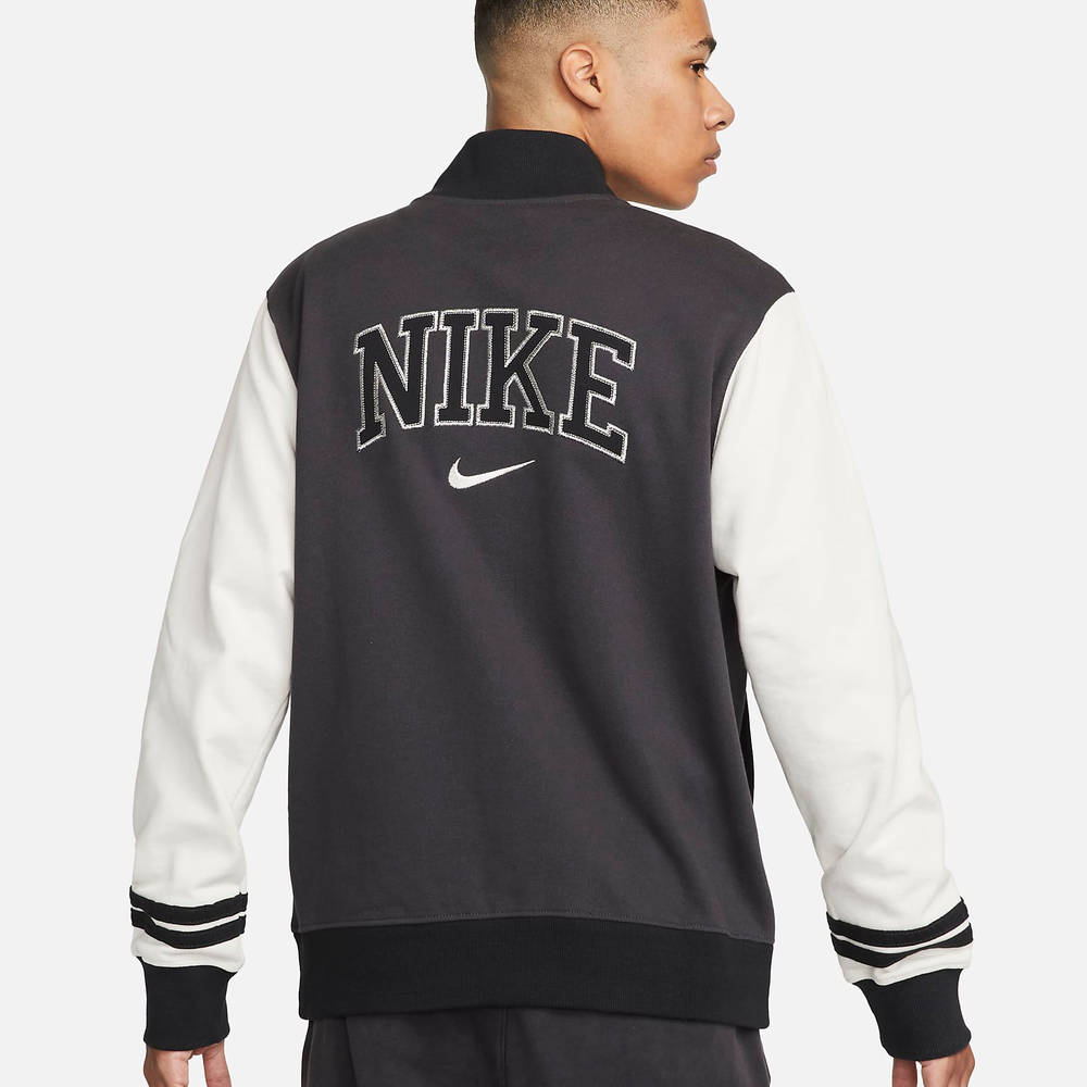 Nike Sportswear Retro Fleece Jacket DX6054-045 Back