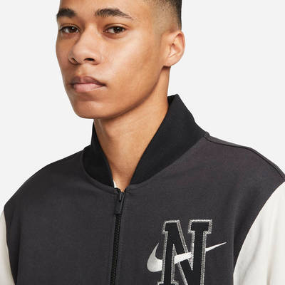 Nike Sportswear Retro Fleece Jacket DX6054-045 Detail