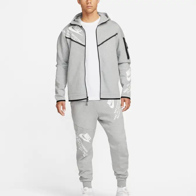 Nike Sportswear Tech Fleece Graphic Full-Zip Hoodie | Where To Buy ...