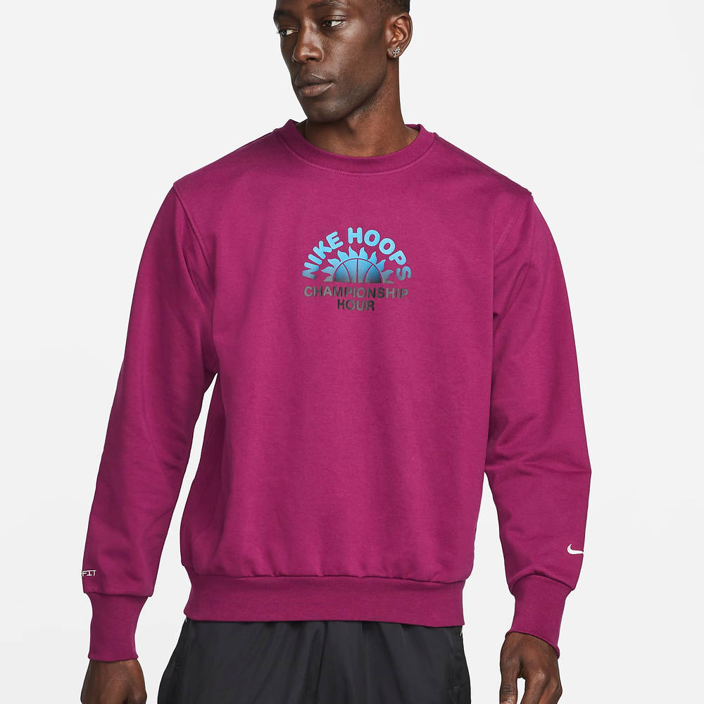 nike men's standard issue basketball crew sweatshirt
